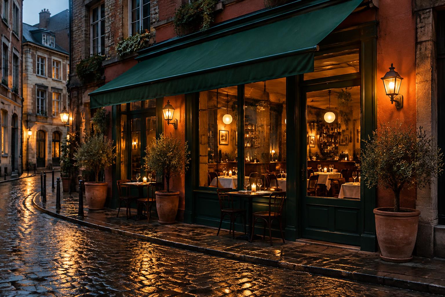 Devanture du restaurant
